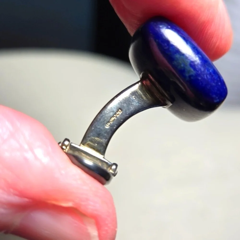 Links Of London Lapis Lazuli & Sterling Silver Cufflinks